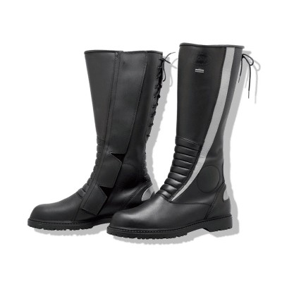 High motorcycle boots